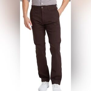 Goodfellow & Co Men's Brown Slim Fit Hennepin Chino Pants